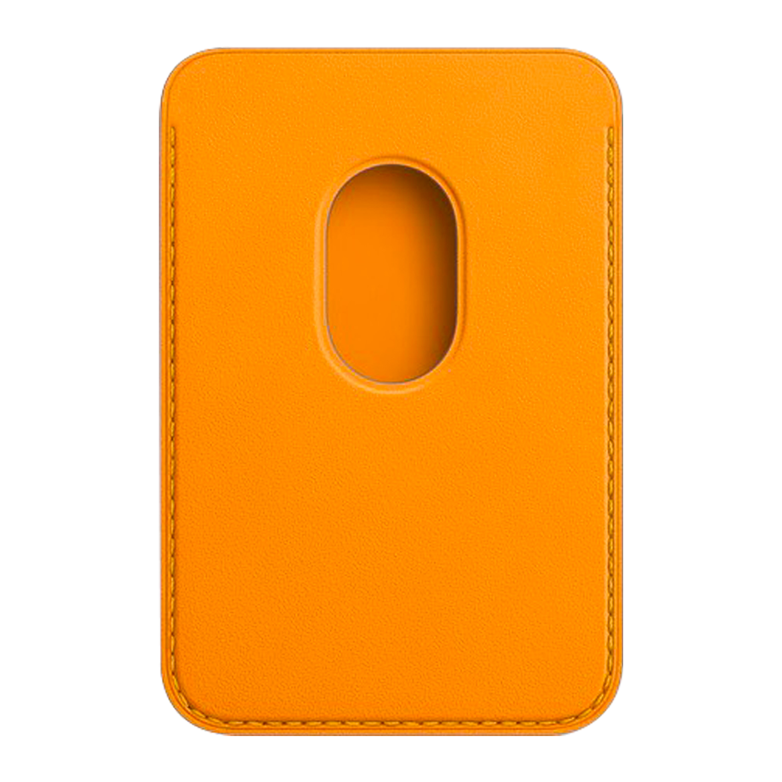 Leather Wallet Pouch Card Holder Magsafe Card Case with Magsafing